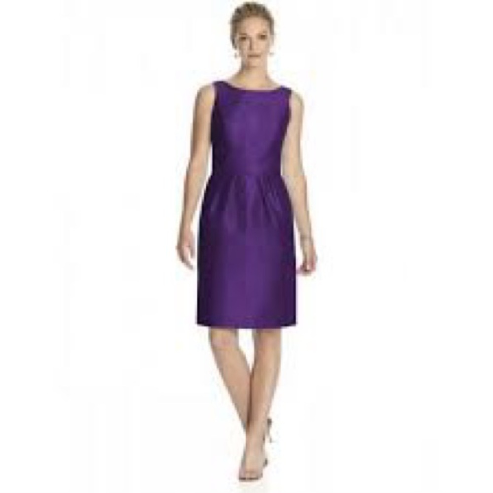 ALFRED SUNG D522 Majestic Purple Dress